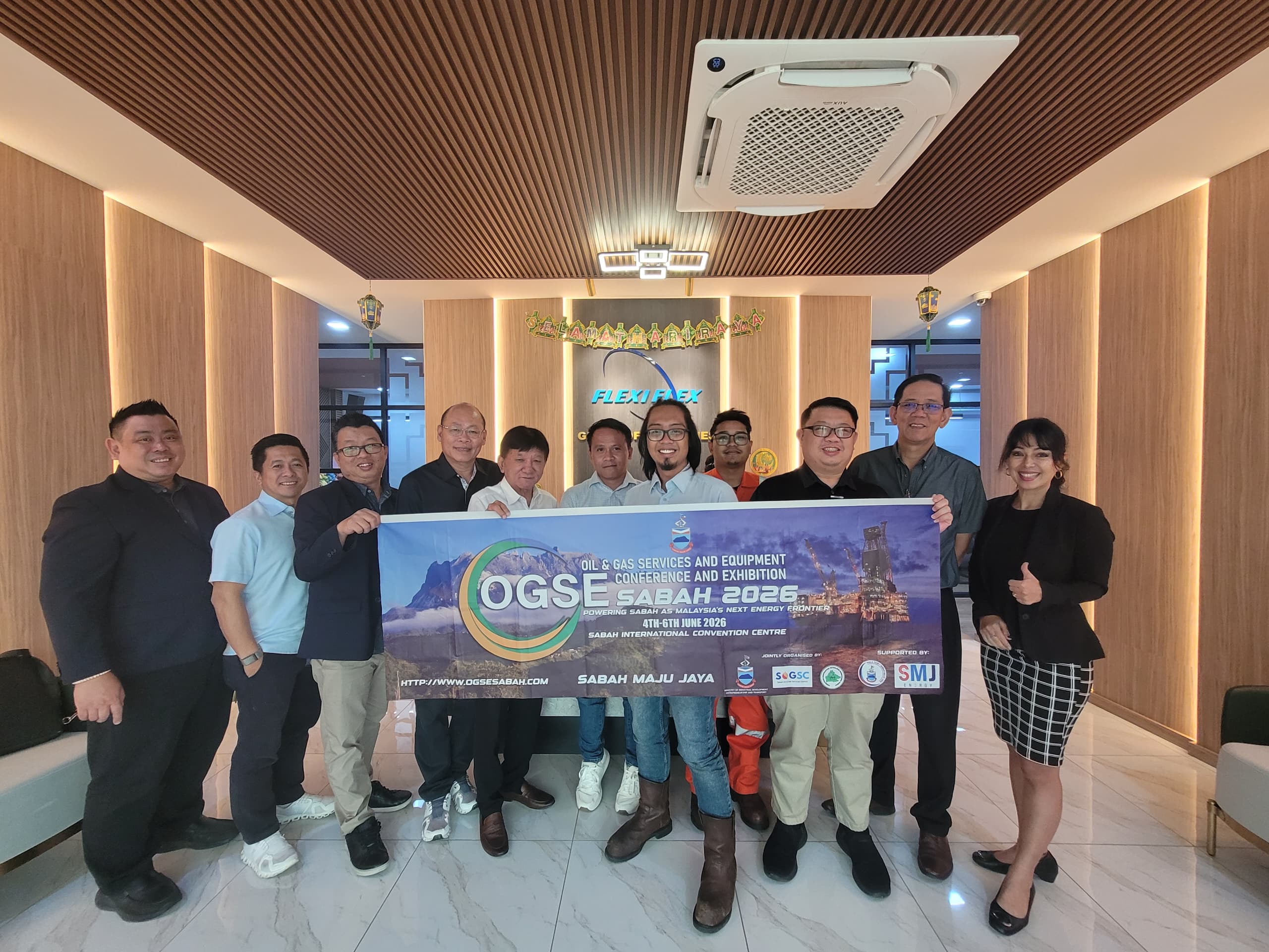 OGSE Sabah 2026 courtesy visit to Flexi Flex Group