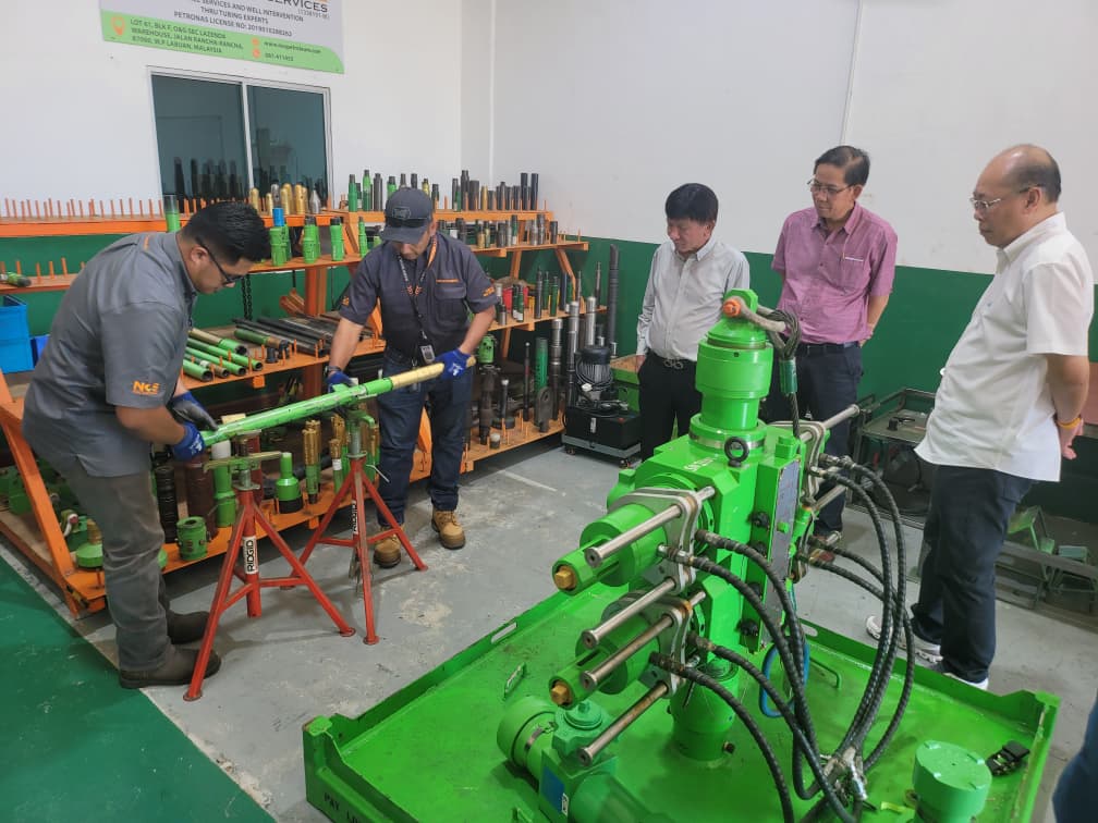 OGSE Sabah 2026 courtesy visit to Nawie Oilfield Services