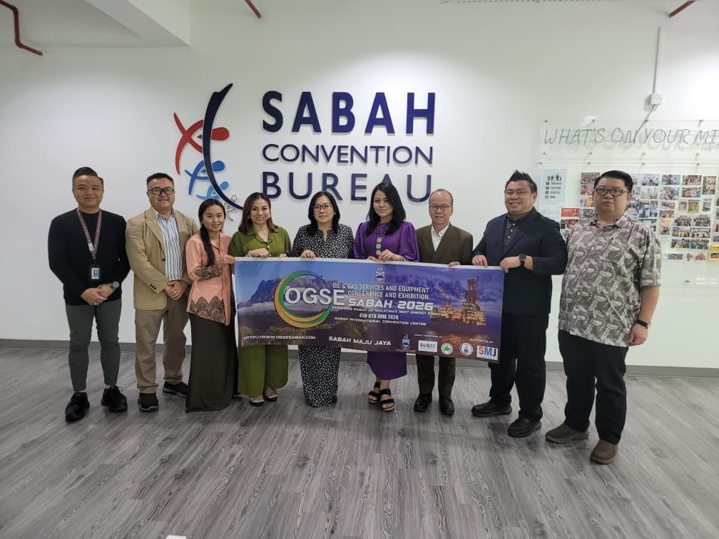 OGSE Sabah 2026 courtesy visit to Sabah Convention Bureau