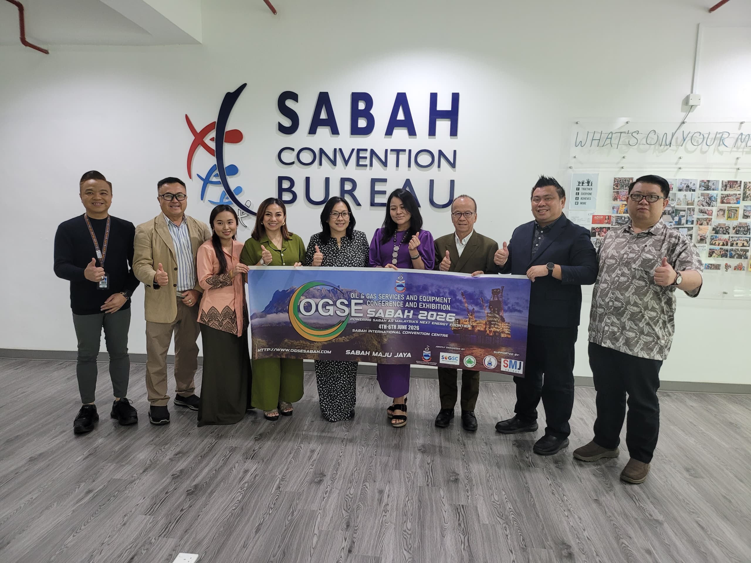 OGSE Sabah 2026 courtesy visit to Sabah Convention Bureau
